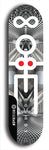 Infinite Halo #5: Limited Edition, Black Logo Skateboard Deck