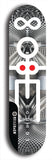 Infinite Halo #5: Limited Edition, Black Logo Skateboard Deck