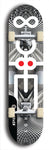 Infinite Halo #5: Limited Edition, Black Logo Skateboard Deck