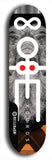 Infinite Halo #6: Limited Edition, Black Logo Skateboard Deck