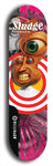 Sludge #10: Limited Edition, Black Logo Skateboard Deck