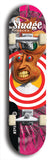 Sludge #10: Limited Edition, Black Logo Skateboard Deck