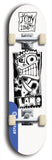 Vicious Judy Stabs Idiots #5: Limited Edition, Blue Logo Skateboard Deck