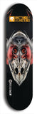 Buttugly Monsters #37: Black Logo Skateboard Deck