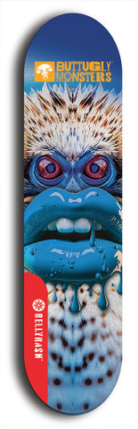 Buttugly Monsters #38: Red Logo Skateboard Deck