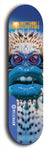 Buttugly Monsters #38: Blue Logo Skateboard Deck