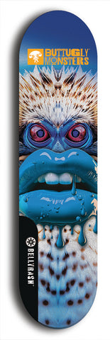 Buttugly Monsters #38: Black Logo Skateboard Deck
