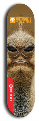 Buttugly Monsters #39: Red Logo Skateboard Deck