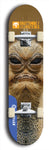 Buttugly Monsters #39: Blue Logo Skateboard Deck