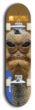 Buttugly Monsters #39: Blue Logo Skateboard Deck