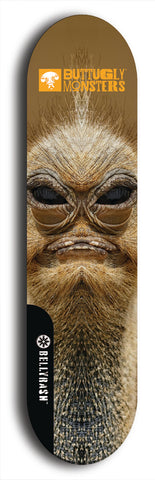 Buttugly Monsters #39: Black Logo Skateboard Deck