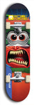 Buttugly Monsters #41: Blue Logo Skateboard Deck