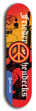 Friedenszeichen #2: Limited Edition, Blue Logo Skateboard Deck