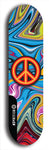 Friedenszeichen #4: Limited Edition, Black Logo Skateboard Deck