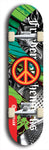 Friedenszeichen #7: Limited Edition, Red Logo Skateboard Deck