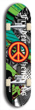 Friedenszeichen #7: Limited Edition, Black Logo Skateboard Deck