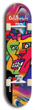 Oddheads #19: Black Logo Skateboard Deck