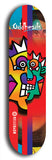 Oddheads #20: Red Logo Skateboard Deck