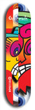 Oddheads #21: Red Logo Skateboard Deck