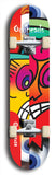 Oddheads #21: Red Logo Skateboard Deck