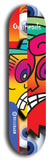 Oddheads #21: Blue Logo Skateboard Deck
