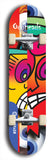 Oddheads #21: Blue Logo Skateboard Deck
