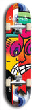 Oddheads #21: Black Logo Skateboard Deck
