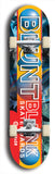 Blunt Blank #10: Limited Edition, Red Logo Skateboard Deck