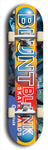 Blunt Blank #10: Limited Edition, Blue Logo Skateboard Deck