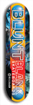Blunt Blank #10: Limited Edition, Black Logo Skateboard Deck