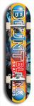 Blunt Blank #10: Limited Edition, Black Logo Skateboard Deck
