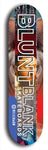 Blunt Blank #11: Limited Edition, Blue Logo Skateboard Deck