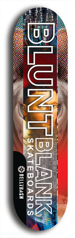 Blunt Blank #11: Limited Edition, Black Logo Skateboard Deck