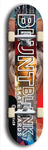 Blunt Blank #11: Limited Edition, Black Logo Skateboard Deck