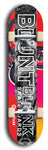 Blunt Blank #12: Limited Edition, Red Logo Skateboard Deck