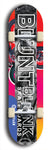 Blunt Blank #12: Limited Edition, Blue Logo Skateboard Deck