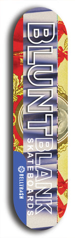 Blunt Blank #13: Limited Edition, Blue Logo Skateboard Deck