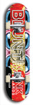 Blunt Blank #14: Limited Edition, Black Logo Skateboard Deck