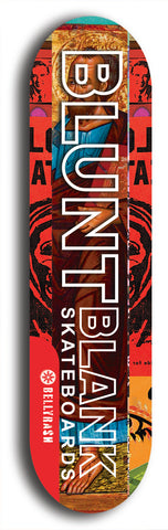 Blunt Blank #15: Limited Edition, Red Logo Skateboard Deck