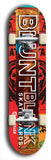 Blunt Blank #15: Limited Edition, Red Logo Skateboard Deck