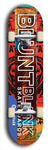 Blunt Blank #15: Limited Edition, Blue Logo Skateboard Deck