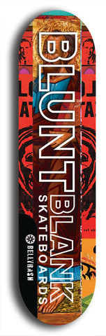 Blunt Blank #15: Limited Edition, Black Logo Skateboard Deck