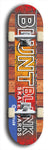 Blunt Blank #16: Limited Edition, Blue Logo Skateboard Deck