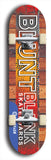 Blunt Blank #16: Limited Edition, Blue Logo Skateboard Deck