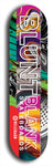 Blunt Blank #17: Limited Edition, Red Logo Skateboard Deck
