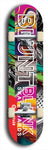 Blunt Blank #17: Limited Edition, Red Logo Skateboard Deck