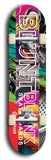 Blunt Blank #17: Limited Edition, Red Logo Skateboard Deck