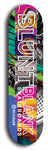 Blunt Blank #17: Limited Edition, Blue Logo Skateboard Deck