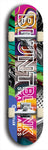Blunt Blank #17: Limited Edition, Blue Logo Skateboard Deck