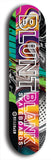 Blunt Blank #17: Limited Edition, Black Logo Skateboard Deck